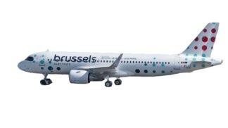 11844 Phoenix Brussels Airlines / ブリュッセル航空 A320neo OO-SBA 1:400 お取り寄せ