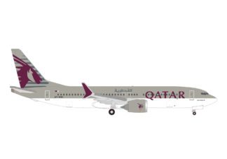 537384 Herpa Qatar Airways / カタール航空 B737 MAX8 A7-BSC 1:500