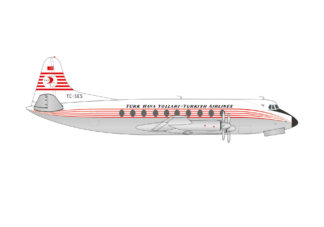 572866 Herpa Turkish Airlines / トルコ航空/ターキッシュ エアラインズ Viscount700 TC-SES 1:200 予約