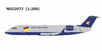 NG52073 NG MODELS West Atlantic Cargo Airlines / ウエストアトランティクカーゴ (West Air Sweden)  CRJ-200LR SE-RIF 1:200 お取り寄せ