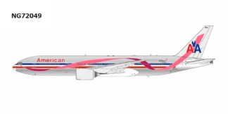 NG72049 NG MODELS American Airlines / アメリカン航空 Pink Ribbon cs, polished cs B777-200ER N759AN 1:400 お取り寄せ