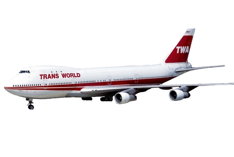 04568 Phoenix TWA Trans World Airlines / トランス・ワールド航空 B747-100 N93119 1:400