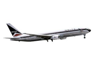 04569 Phoenix Delta Air Lines / デルタ航空 (Polish) B767-300ER N117DL 1:400 予約