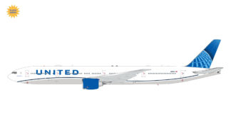 G2UAL1247F GEMINI 200 United Airlines / ユナイテッド航空 B777-300ER N2352U  flaps down 1:200 予約