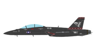 GAUSN10004 Gemini Aces U.S. Air Force / アメリカ空軍 F/A-18E Super Hornet  VX-9 "Vandy 1" (black scheme) 166673 1:72 予約