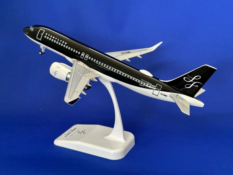 SFJ1509 STARFLYER / スターフライヤー A320neo JA28MC 組立品 スナップインモデル 1:150