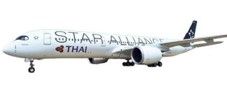 XX40201 JC WING Thai Airways / タイ国際航空 Star Alliance A350-900XWB HS-THQ 1:400 予約