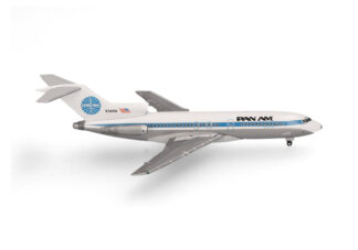 537285 Herpa Pan American Airways / パンアメリカン航空 B727-100 N340PA Clipper Düsendroschke 1:500 予約