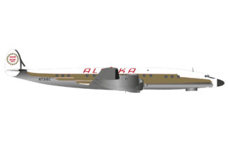 573023 Herpa Alaska Airlines / アラスカ航空 L-1649A N7316C 1:200 予約