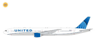 GJUAL2214F GEMINI JETS United Airlines / ユナイテッド航空  B777-300ER flaps down N2352U 1:400 予約