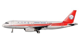 KJ-A320-110 Aviation200 SICHUAN / 四川航空 A320-200 B-2340 1:200 予約
