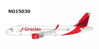 NG15030 NG MODELS AVIANCA / アビアンカ航空 "Gracias" title A320-200/w N724AV 1:400 お取り寄せ