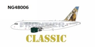 NG48008 NG MODELS Frontier Airlines / フロンティア航空 Charlie the Cougar tail A318-100 N807FR 1:400 お取り寄せ