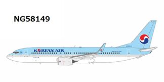 NG58149 NG MODELS Korean Air / 大韓航空 B737-800W HL8240 1:400 完売しました。