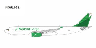 NG61071 NG MODELS Avianca Cargo / アビアンカ・カーゴ Green cs A330-200F N331QT 1:400 お取り寄せ