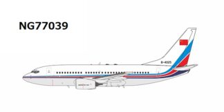 NG77039 NG MODELS People's Liberation Army Air Force (PLAAF) / 中国軍/中国人民解放軍空軍 B737-700 B-4025 1:400 お取り寄せ