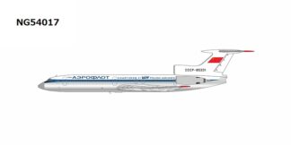 NG54017 NG MODELS Aeroflot / アエロフロート with "Chartered by LOT Polish Airlines" banner Tu-154B-2 CCCP-85331 1:400 お取り寄せ
