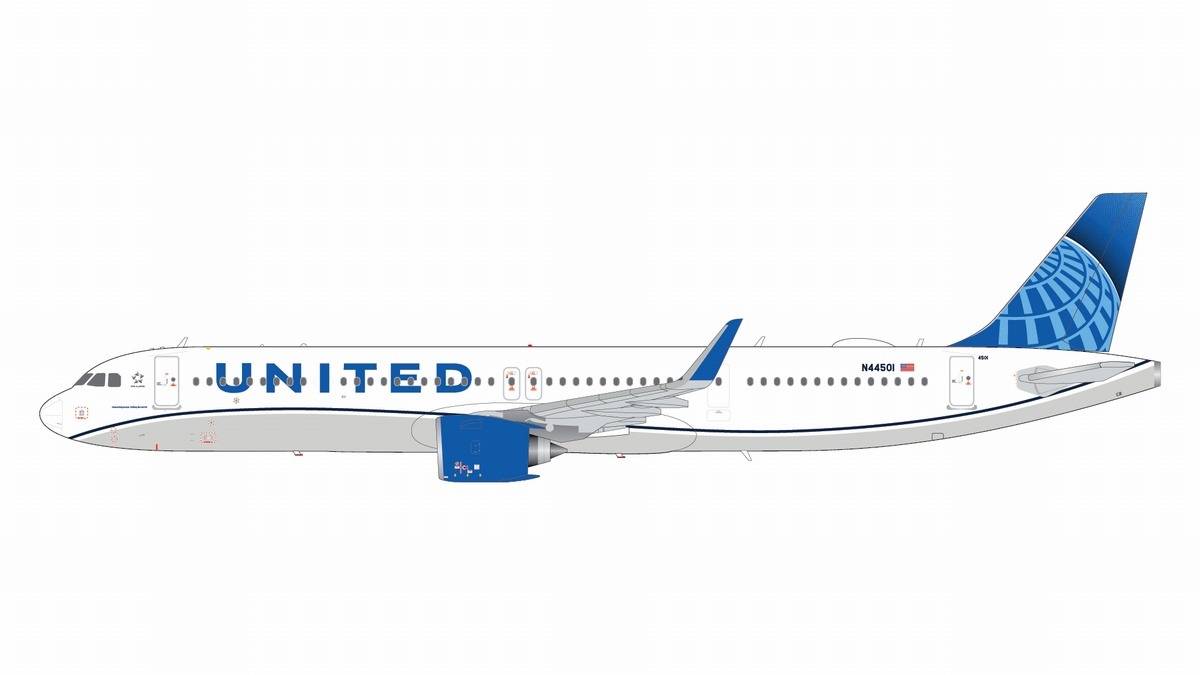 G2UAL1281 GEMINI 200 United Airlines / ユナイテッド航空 A321neo 