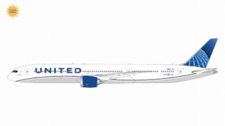 GJUAL2229F GEMINI JETS United Airlines / ユナイテッド航空  B787-10 flaps down N13014 1:400 予約