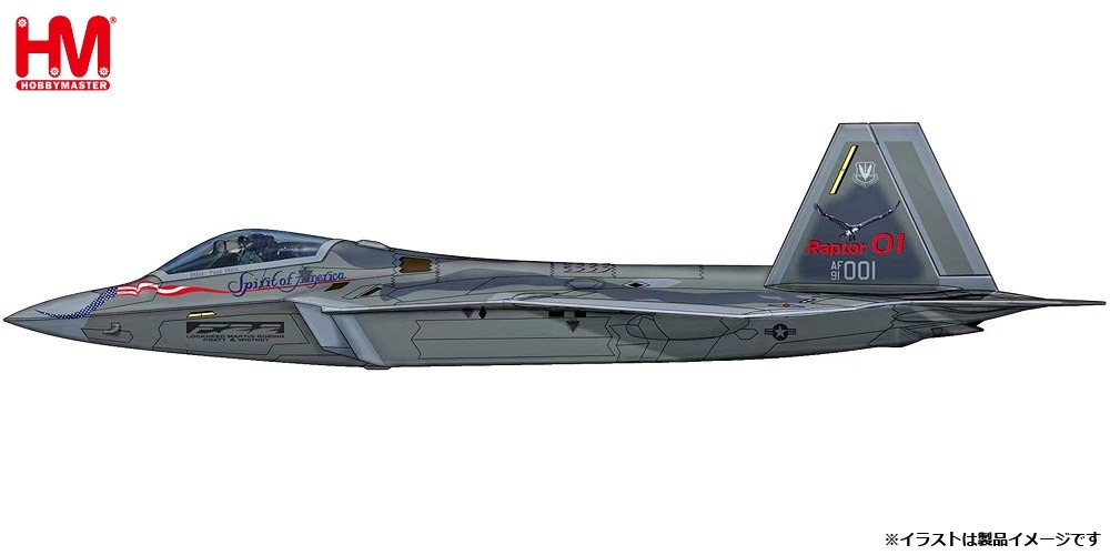 HA2811C HOBBY MASTER U.S. Air Force / アメリカ空軍 F-22 ラプター