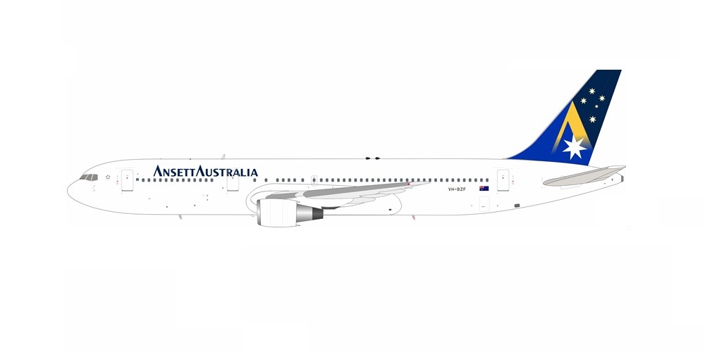 763AN1123 IN Flight200 Ansett Australia Airlines / アンセット