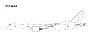 NG59026 NG MODELS White / ホワイト with GE engines B787-8 Dreamliner   1:400 予約