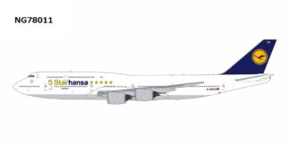 NG78011 NG MODELS Lufthansa / ルフトハンザドイツ航空 5 Starhansa titles B747-8 D-ABYM 1:400 予約