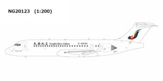 NG20123 NG MODELS Genghis Khan Airlines / ジンギスカン航空/天驕航空 ARJ21-700 B-099V(测试号) 1:200 予約