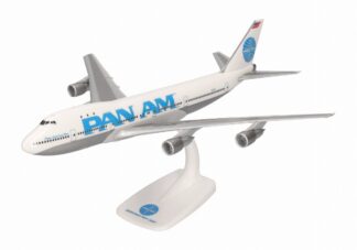 614153 Herpa SNAPFIT Pan American Airways / パンアメリカン航空 B747-100 N741PA Clipper Sparkling Wave 1:250 予約