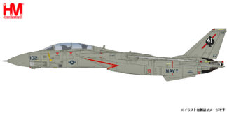 HA5256 HOBBY MASTER US NAVY / アメリカ海軍 F-14A トムキャット 第41戦闘攻撃飛行隊 スホーイ・キラー 1981 1:72 予約