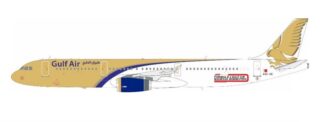 JF-A321-043 JFOX Gulf Air / ガルフ・エア A321-200 A9C-CE 1:200 スタンド付 予約