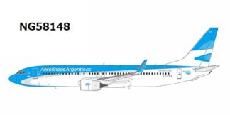 NG58148 NG MODELS Aerolineas Argentinas / アルゼンチン航空 B737-800/w LV-FQZ 1:400 予約