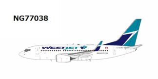 NG77038 NG MODELS WestJet Airlines / ウエストジェット with WiFi dome/new logo B737-700/w C-GCWJ 1:400 予約