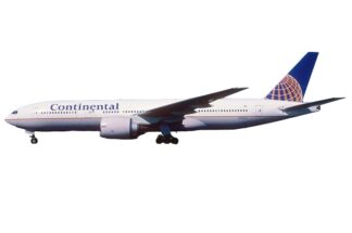 04593 Phoenix Continental Airlines / コンチネンタル航空 B777-200ER N76010 1:400 予約