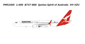PM52405 Panda Models Qantas Airways  / カンタス航空 Spirit of Australia B737-800 VH-VZU 1:400 予約