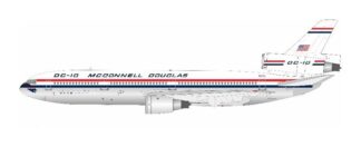 DC101338P IN Flight200 house color / ハウスカラー Polished DC-10-10 N1338U スタンド付き 1:200 予約