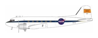 DC3NASA817 IN Flight200 NASA / アメリカ航空宇宙局 C-47H N817NA スタンド付き 1:200 予約