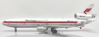LH2371 JC WING Martinair / マーティンエアー/マーチンエアー "40 years in the air""Polished" MD-11(CF) PH-MCT スタンド付 1:200 予約