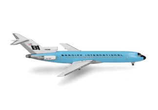 537544 Herpa Braniff International Airways / ブラニフ航空 B727-200 N403BN Solid New Dark Blue 1:500 予約