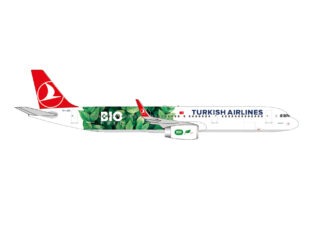 537681 Herpa Turkish Airlines / トルコ航空/ターキッシュ エアラインズ A321neo TC-JSU “Bio Fuel” “Kalecik” 1:500 予約