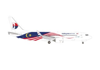 537780 Herpa Malaysia MAS / マレーシア航空 B737 Max8 9M-MVA 1:500 予約