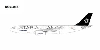 NG61086 NG MODELS EgyptAir / エジプト航空 Star Alliance A330-200 SU-GCK 1:400 お取り寄せ