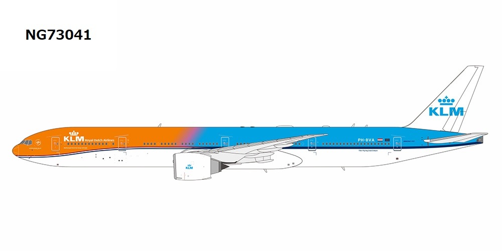 NG73041 NG MODELS KLM / KLMオランダ航空 OrangePride cs B777-300ER PH-BVA 1:400 予約