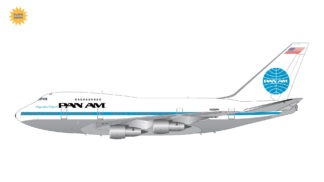 G2PAA1157F GEMINI 200 Pan American Airways / パンアメリカン航空 B747SP flaps down N539PA polished belly 1:200 予約