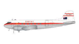 G2QFA553 GEMINI 200 Qantas Airways  / カンタス航空 DC-3 VH-EBU polished 1:200 予約