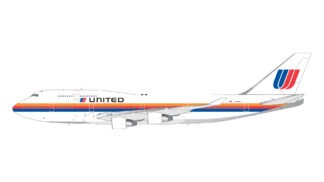 G2UAL1104 GEMINI 200 United Airlines / ユナイテッド航空 B747-400 N175UA Saul Bass livery 1:200 予約