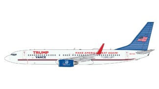 GJTRU2306 GEMINI JETS Trump / トランプジェット B737-800W N917XA 1:400 メーカー完売