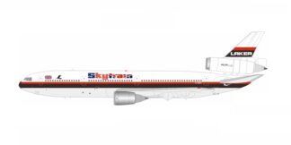 103GK0824R IN Flight200 Laker Airways / レイカー航空 Skytrain DC-10-30 G-BGXI スタンド付き 1:200 予約