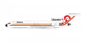 721AS0824 IN Flight200 Alaska Airlines / アラスカ航空 B727-90C N798AS スタンド付き 1:200 予約