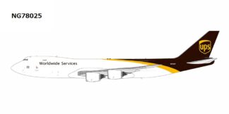 NG78025 NG MODELS UPS / ユーピーエス Celebrating The Queen Of The Skies sticker B747-8F N633UP 1:400 お取り寄せ